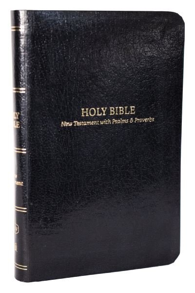 Cover for Thomas Nelson · KJV Holy Bible: Pocket New Testament with Psalms and Proverbs, Black Leatherflex, Red Letter, Comfort Print: King James Version (Pocketbok) (2023)