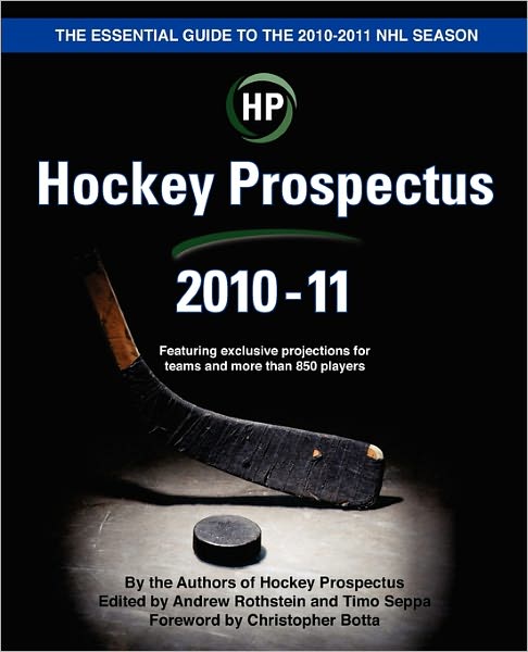 Cover for Hockey Prospectus · Hockey Prospectus 2010-11 (Paperback Book) (2010)