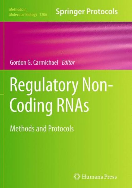 Cover for Regulatory Non-Coding RNAs: Methods and Protocols - Methods in Molecular Biology (Paperback Book) [Softcover reprint of the original 1st ed. 2015 edition] (2016)