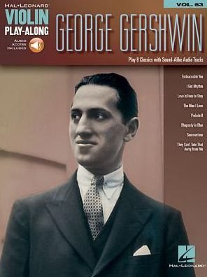 Cover for George Gershwin · George Gershwin Violin Play-Along Vol.63 (Partitur) (2017)