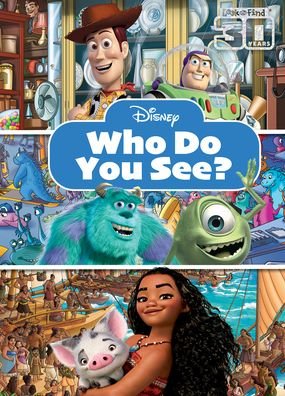 Cover for Pi Kids · Disney Multi-Property: Who Do You See (Gebundenes Buch) (2021)
