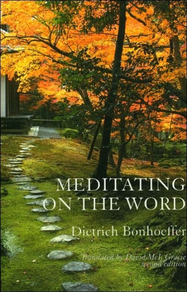 Cover for Dietrich Bonhoeffer · Meditating on the Word (Paperback Book) (1986)