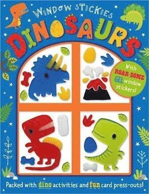Cover for Patrick Bishop · Window Stickies Dinosaurs (Paperback Bog) (2022)