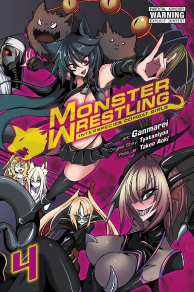 Cover for Ganmarei · Monster Wrestling: Interspecies Combat Girls, Vol. 4 (Paperback Book) (2022)