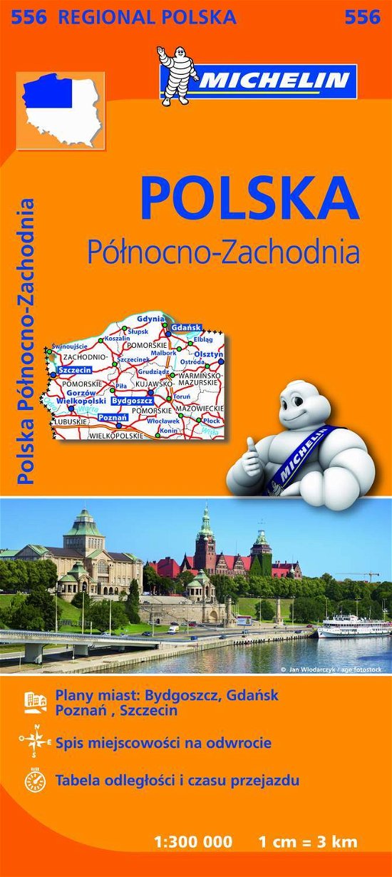 Michelin Regional Maps: Poland North West - Michelin - Bücher - Michelin - 9782067183841 - 1. September 2017