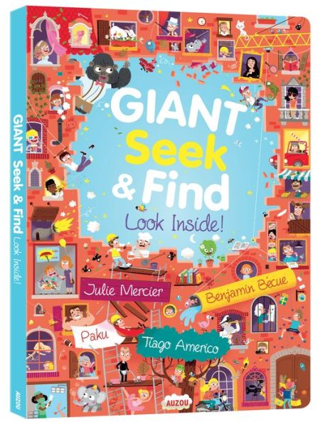 Cover for Tiago Americo · Giant Seek &amp; Find (Board book) (2017)