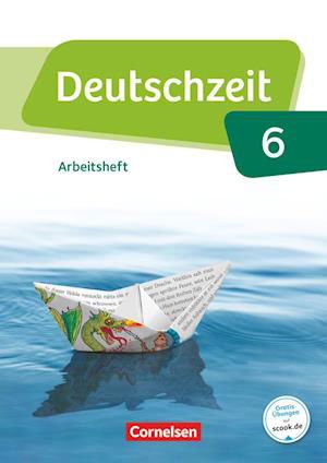Cover for Annette Adams · Deutschzeit 6. Schuljahr - Allgemeine Ausgabe - Arbeitsheft mit Lösungen (Paperback Book) (2016)