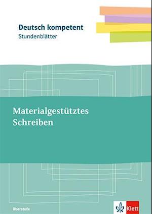 Cover for Klett Ernst /Schulbuch · Materialgestütztes Schreiben. Kopiervorlagen mit Unterrichtshilfen Oberstufe (Paperback Book) (2016)