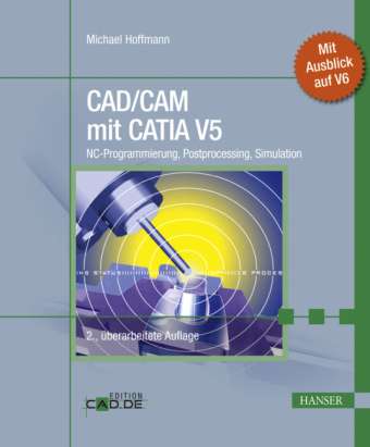 Cover for Hoffmann · CAD / CAM mit CATIA V5 2.A. (Hardcover Book) (2010)