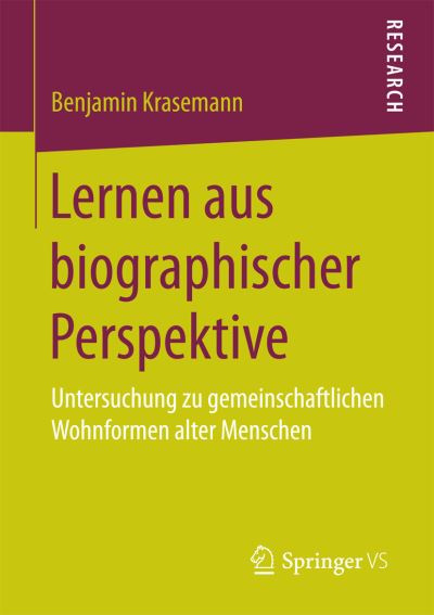 Cover for Krasemann · Lernen aus biographischer Per (Book) (2016)