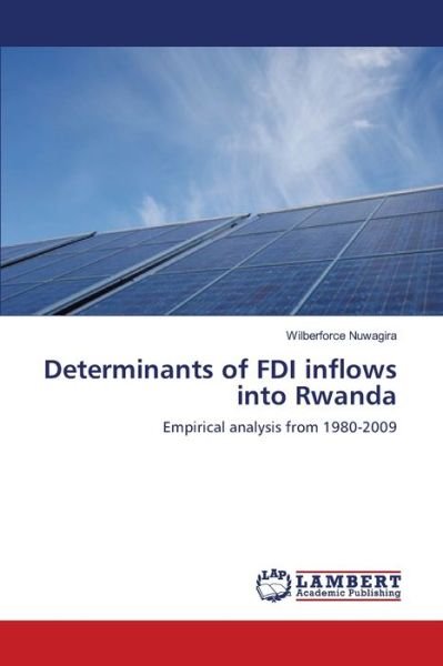 Cover for Nuwagira · Determinants of FDI inflows in (Book) (2012)