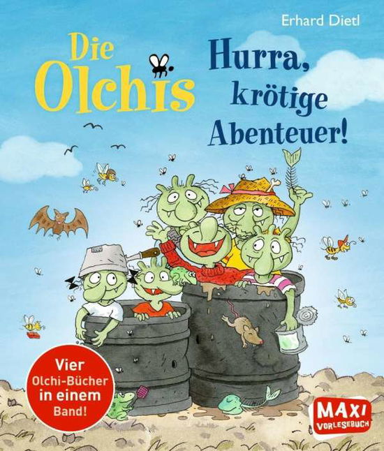 Cover for Dietl · Die Olchis-Hurra,krötige Abent. (Book)