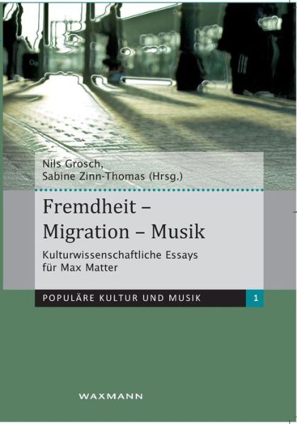 Cover for Nils Grosch · Fremdheit - Migration - Musik (Pocketbok) (2019)