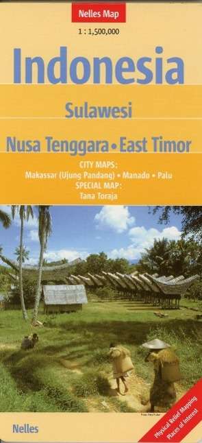 Nelles Map: Nelles Map Indonesia bl. 6: Sulawesi, Nusa Tenggara, East Timor - Nelles Verlag - Books - Nelles Verlag - 9783865742841 - December 31, 2014