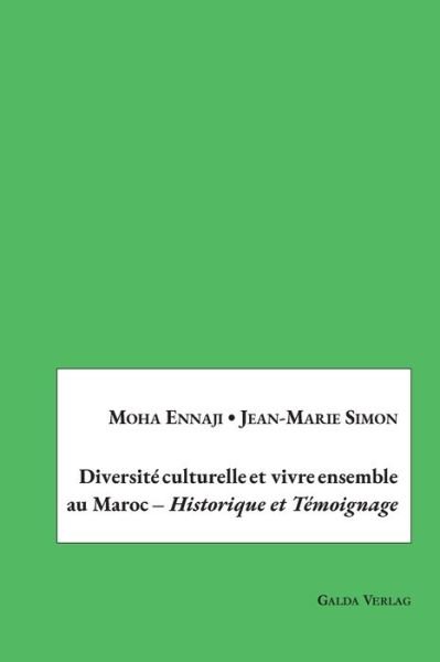 Cover for Ennaji · Diversité culturelle et vivre en (Bok) (2020)
