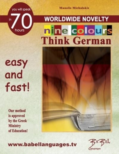 Cover for Manolis Michalakis · Nine colours German 1 - Learn a Foreign Language Compared with the English Language (Paperback Book) (2021)