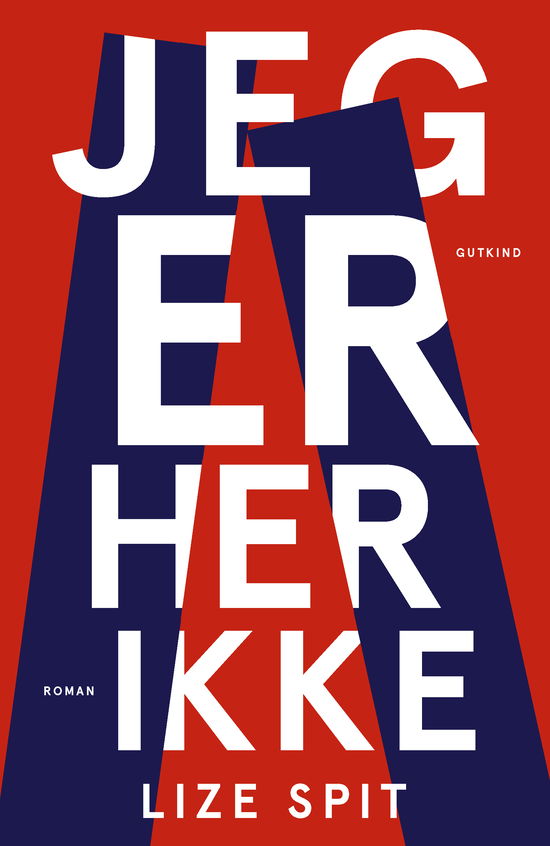 Cover for Lize Spit · Jeg er her ikke (Bound Book) [1e uitgave] (2022)