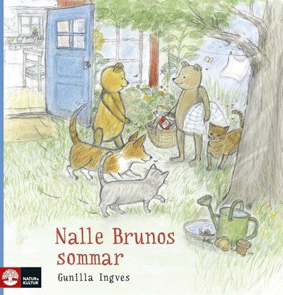 Nalle Brunos sommar - Gunilla Ingves - Książki - Natur & Kultur Digital - 9789127141841 - 16 maja 2015