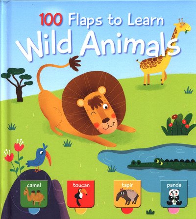 Cover for Yoyo · 100 Flaps to Learn: Wild Animals (Hardcover Book) (2019)