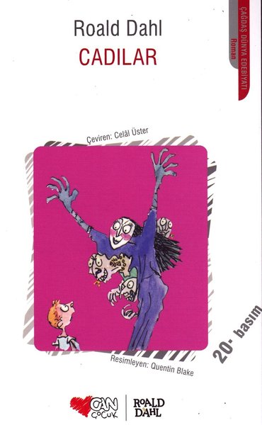 Häxorna (Turkiska) - Roald Dahl - Bøger - Can Kids Publications - 9789750707841 - 3. september 2019