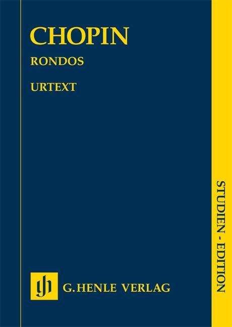 Rondos,Kl,Studien-Ed.HN9884 - F. Chopin - Bøger -  - 9790201898841 - 