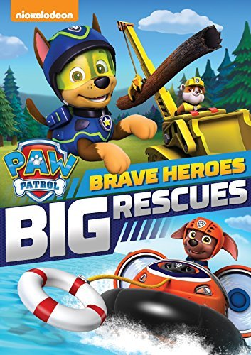 Cover for Paw Patrol: Brave Heroes Big Rescues (DVD) (2016)