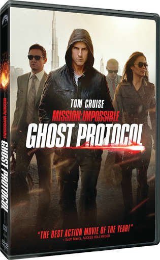 Cover for Mission: Impossible Ghost Protocol (DVD) (2012)