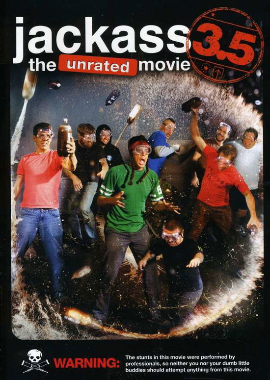 Cover for Jackass 3.5: the Unrated Movie (DVD) [Widescreen edition] (2011)