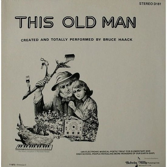 Cover for Bruce Haack · This Old Man (Clear Vinyl) (LP) (2025)