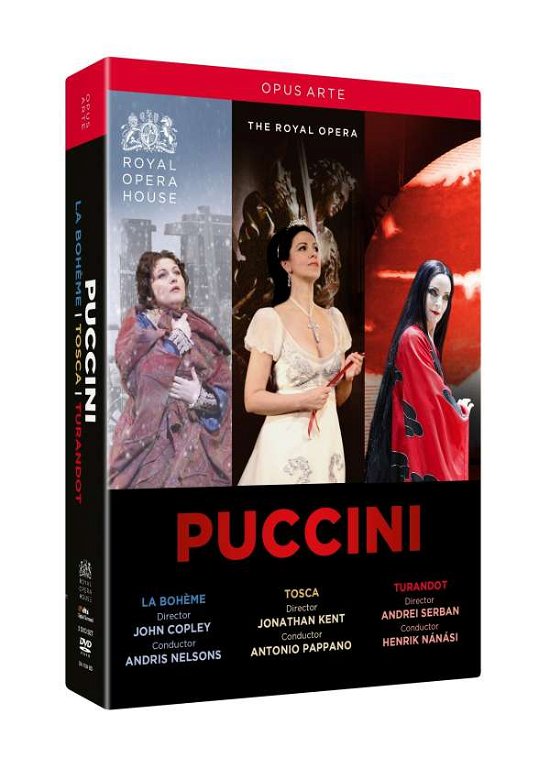 Puccini: Box Set - Puccini / Royal Opera Chorus / Orchestra of the Ro - Elokuva - OPUS ARTE - 0809478011842 - perjantai 9. tammikuuta 2015