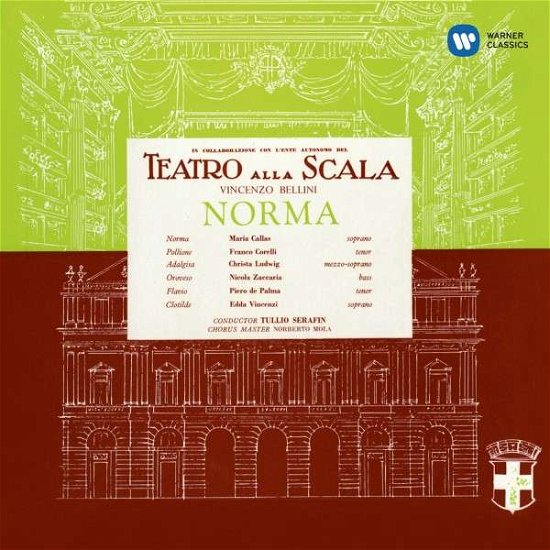 Bellini / Norma / Serafin - Maria Callas - Music - WARNER CLASSICS - 0825646340842 - November 10, 2014