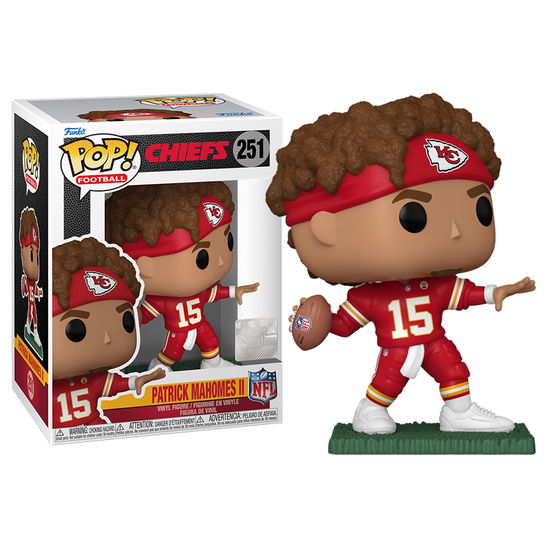 Funko Pop Nfl Chiefs Patrick Mahomes II 2023 - Funko Pop Nfl - Produtos - Funko - 0889698796842 - 2 de julho de 2024