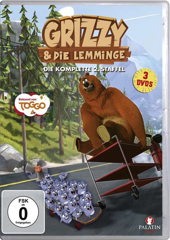 Grizzy & Die Lemminge Staffel 2 - Grizzy & Die Lemminge/2.staffel - Film - Eurovideo Medien GmbH - 4009750203842 - 3 december 2020