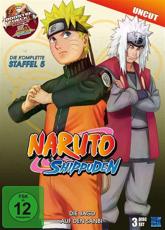 Cover for N/a · Naruto Shippuden - Staffel 5 - Uncut [3 DVDs] (DVD) (2012)