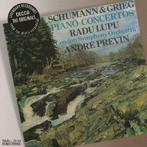 Cover for Radu Lupu · Schumann &amp; Grieg: Piano Concertos (CD) [Japan Import edition] (2009)