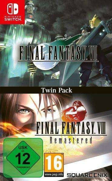 Cover for Game · Final Fantasy VII &amp; Final Fantasy VIII Remastered Twin Pack (Switch) (PS4) (2020)