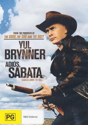 Adios Sabata - Yul Brynner - Elokuva - ACTION - 5021456171842 - maanantai 15. kesäkuuta 2020