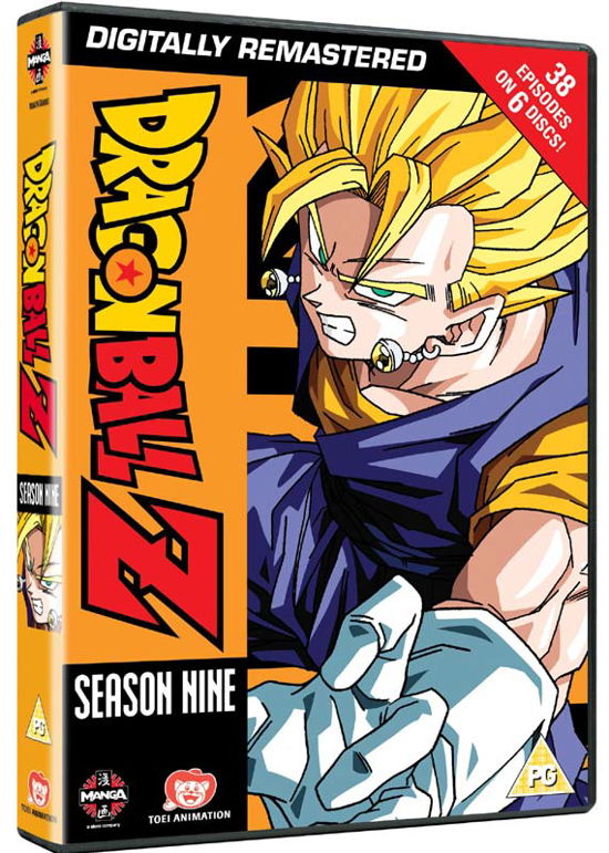 Cover for Dragon Ball Z - Season 9 · Dragon Ball Z Season 9 (Episodes 254 to 291) (DVD) (2013)