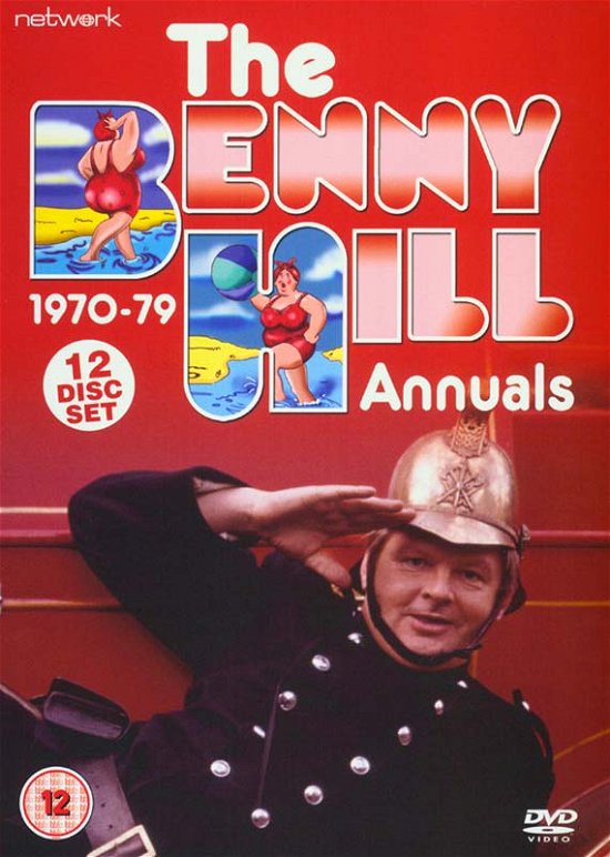 Cover for Benny Hill The Benny Hill Annuals 19701979 Repackage · Benny Hill Annuals 1970-1979 (DVD) [Repackaged] (2022)