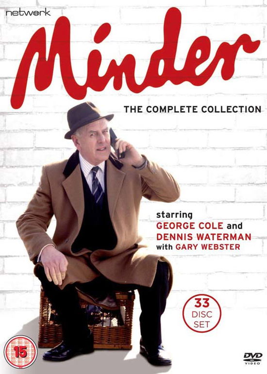 Cover for Minder the Complete Collection · Minder - The Complete Collection (DVD) (2018)