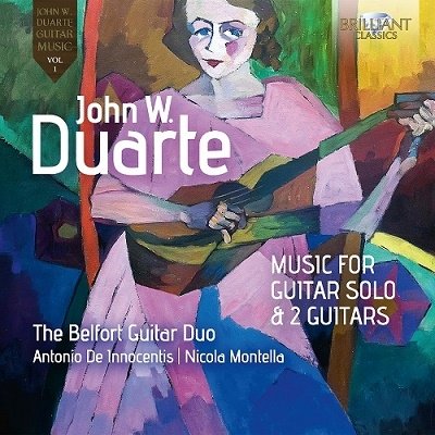 Cover for Belfort Guitar Duo · Duarte: Music for Guitar Solo &amp; 2 Guitars (CD) (2022)