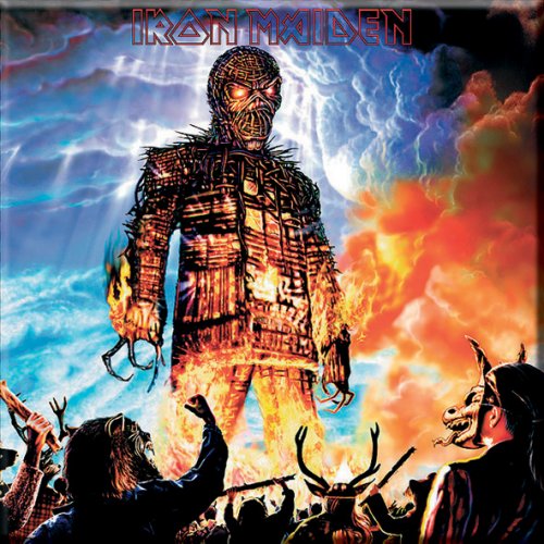 Iron Maiden Fridge Magnet: Wicker Man - Iron Maiden - Merchandise - Global - Accessories - 5055295313842 - October 17, 2014