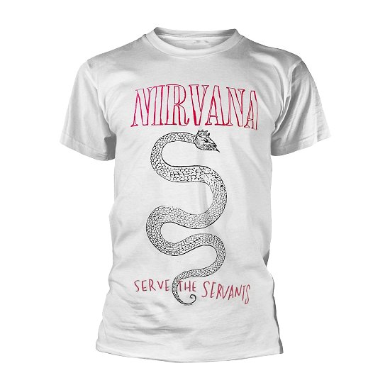 Cover for Nirvana · Serpent Snake (T-shirt) [size S] [White (Rocker) edition] (2018)