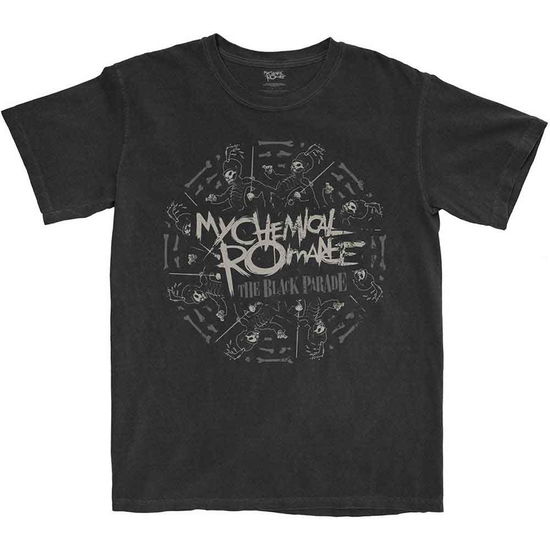 My Chemical Romance Unisex T-Shirt: Circle March - My Chemical Romance - Merchandise -  - 5056561015842 - 