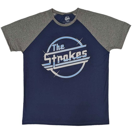 The Strokes Unisex Raglan T-Shirt: OG Magna - Strokes - The - Gadżety -  - 5056737210842 - 