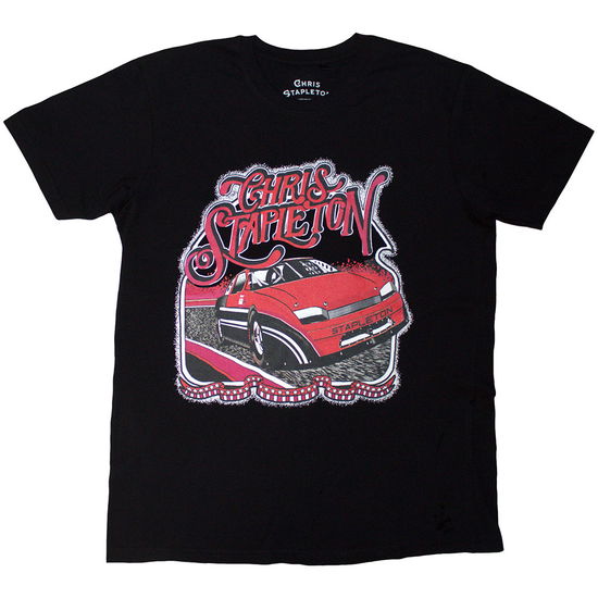 Cover for Chris Stapleton · Chris Stapleton Unisex T-Shirt: Car (Black) (T-shirt) [size S] (2025)