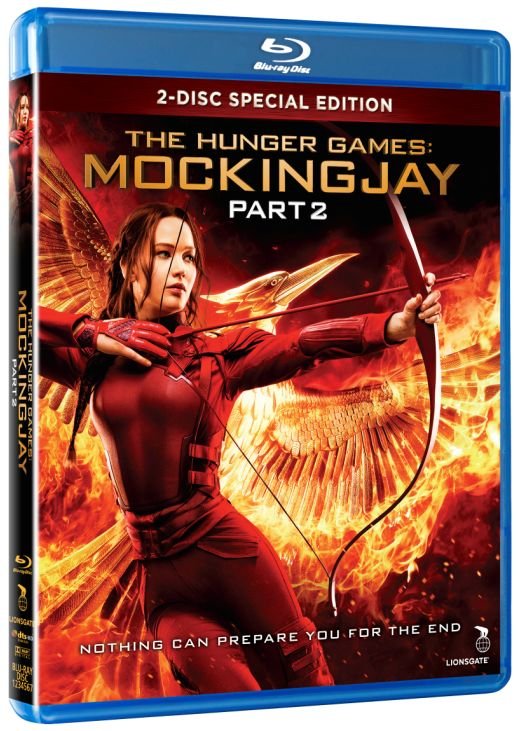 Cover for Jennifer Lawrence · The Hunger Games - Mockingjay - Part 2 (Blu-ray) [Special edition] (2016)