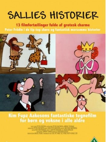 Cover for Tegnefilm med dansk tale · Sallies Historier (DVD) (2016)