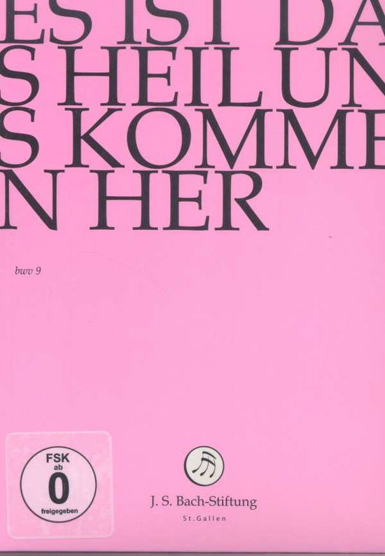 Cover for J.S. Bach-Stiftung / Lutz,Rudolf · Es ist das Heil uns kommen her (DVD) (2015)