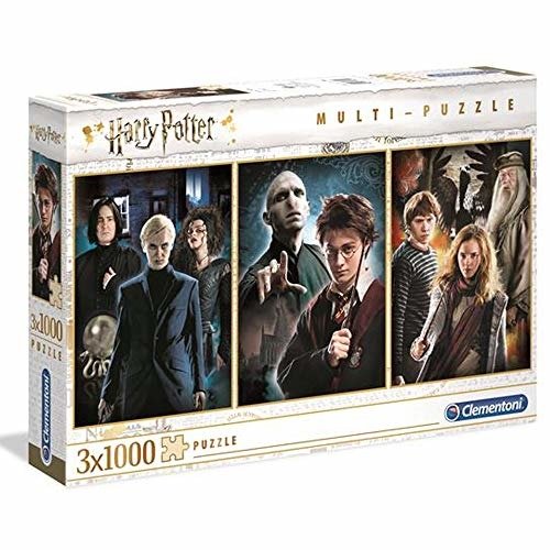 Cover for P.Derive · Puslespil HARRY POTTER, 3X1000 (Jigsaw Puzzle) (2023)